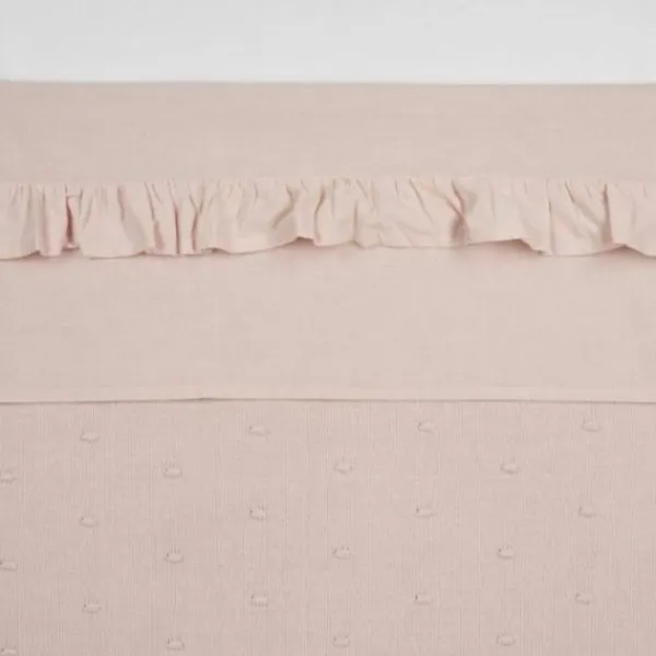 Meyco Wieglaken Ruffle Offwhite 75 x 100 cm> Wieglakens