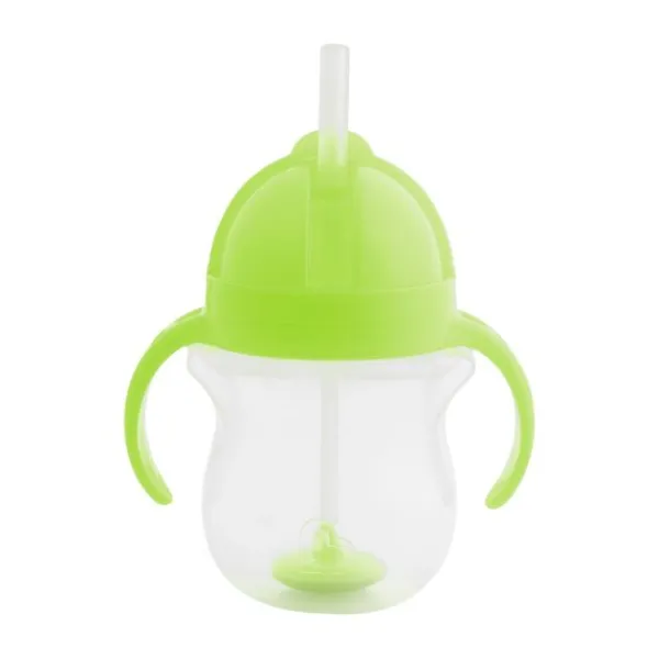 Munchkin Click Lock Tip & Sip Straw Beker - Blue> Bekers