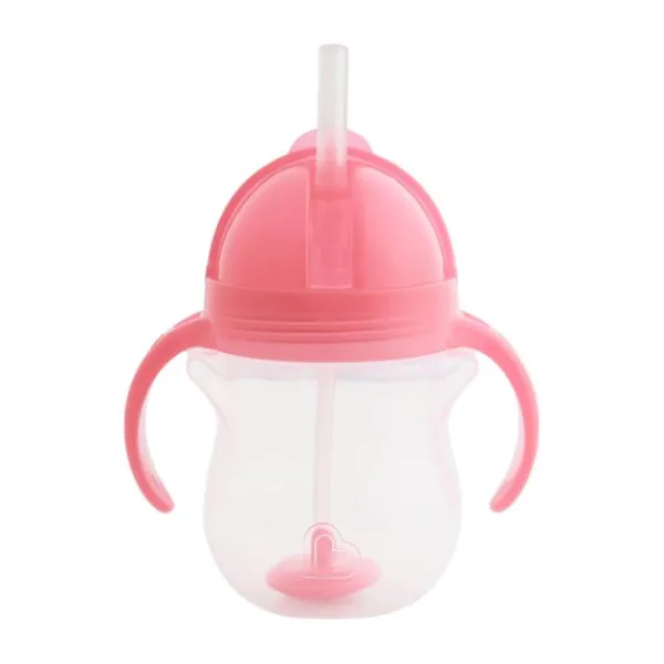 Munchkin Click Lock Tip & Sip Straw Beker - Blue> Bekers