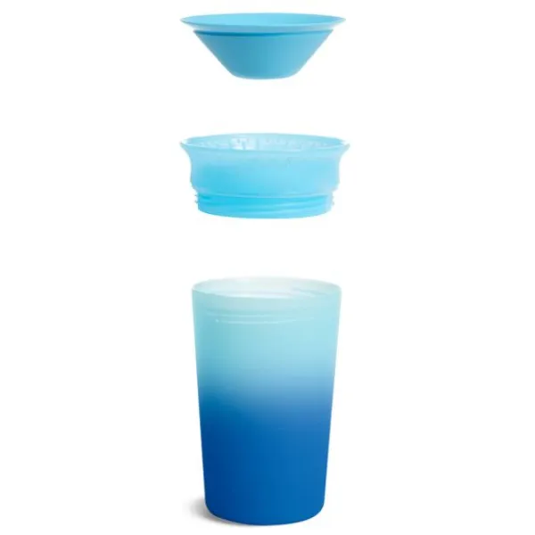 Munchkin Miracle 360 Trainer Changing Color Beker - 12mnd+ - 266ml - Yellow> Bekers