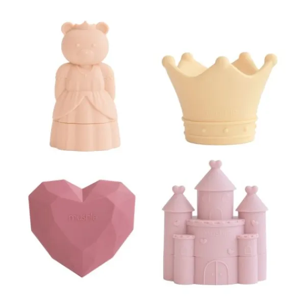 Mushie Bad Set Princess 4-Pack> Badspeelgoed