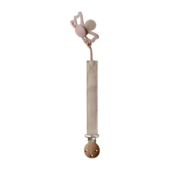 Mushie Speenkoord Linnen Olive/Shifting Sand 2-Pack><noscript><img width=