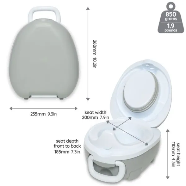 My Carry Potty® My Carry Potty Dino> Potjes En Toilettrainers