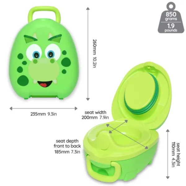 My Carry Potty® My Carry Potty Dino> Potjes En Toilettrainers