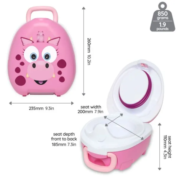 My Carry Potty® My Carry Potty Dino> Potjes En Toilettrainers