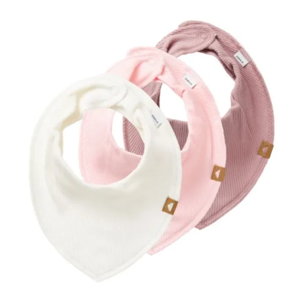 Name It Bandana Yvetti Humus 3-Pack> Slabben