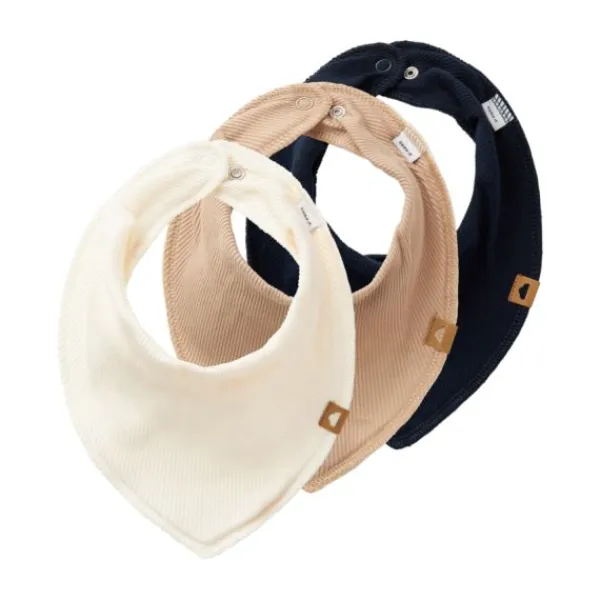 Name It Bandana Yvetti Humus 3-Pack> Slabben