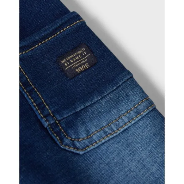 Name It Jeans Ben Dark Blue Denim maat 56> Broekjes