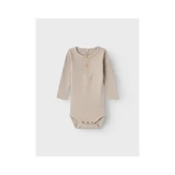 Name It Romper Kab Button Pure Cashmere 74> Rompertjes