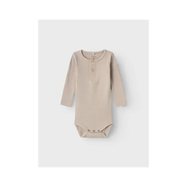 Name It Romper Kab Button Pure Cashmere 74> Rompertjes