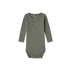 Name It Romper Kab Button Dusty Olive 62><noscript><img width=