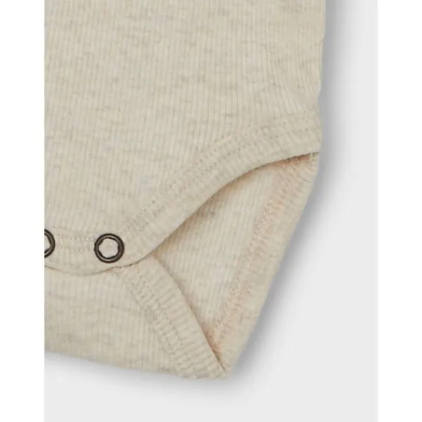 Name It Romper Kab Button Peyote Melange maat 62> Rompertjes