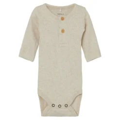 Name It Romper Kab Button Peyote Melange maat 62><noscript><img width=