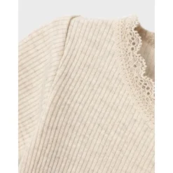 Name It Romper Kab Lace Korte Mouw Peyote Melange maat 74><noscript><img width=
