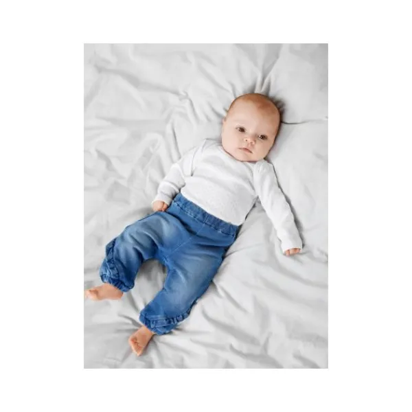 Name It Romper Needledrop 2-Pack Bright White 68> Rompertjes
