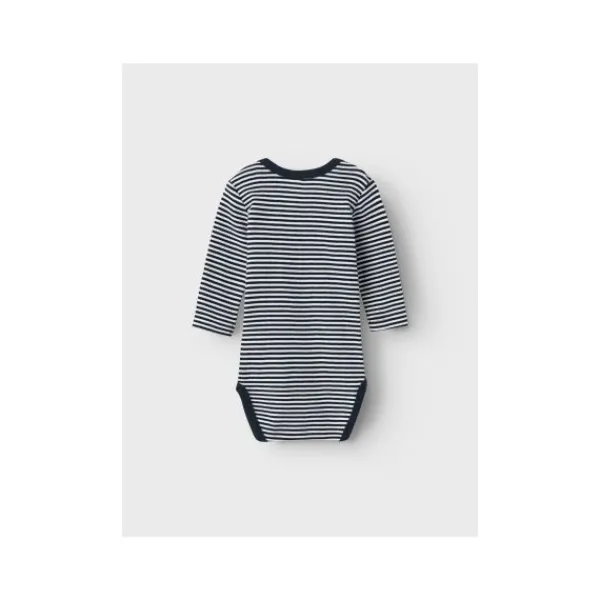 Name It Romper Stripe 2-Pack Dark Sapphire 74> Rompertjes