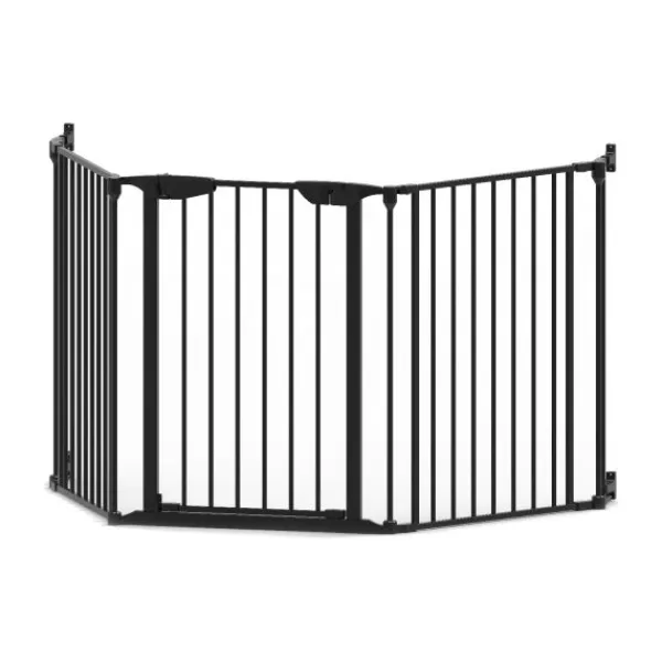 Noma 3 Panel Gate Zwart (197.5 cm)> Traphekken Configuratiesysteem|Traphekken Met Rolsysteem