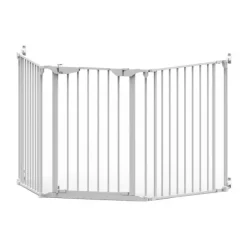 Noma 3 Panel Gate Zwart (197.5 cm)><noscript><img width=