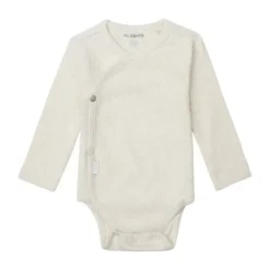 Noppies Romper Rib Nino Oatmeal 44> Mutsjes