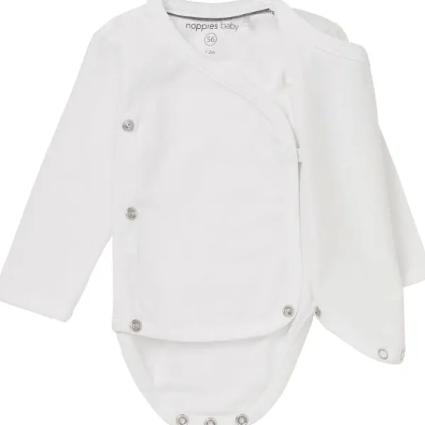 Noppies Romper Ziara White maat 50> Rompertjes