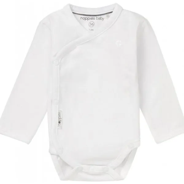 Noppies Romper Ziara White maat 50> Rompertjes