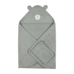 Noukie's F&O Badcape - 75 x 75 cm - Badstof - Beige><noscript><img width=