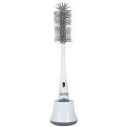 Nuby Flessenborstel Silicone Met Houder><noscript><img width=