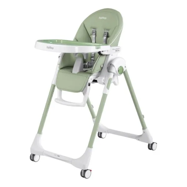 Peg-Pérego Peg Perego Kinderstoel - Prima Pappa Follow Me - Mint> Kunststof Kinderstoelen