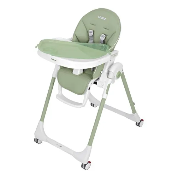 Peg-Pérego Peg Perego Kinderstoel - Prima Pappa Follow Me - Mint> Kunststof Kinderstoelen