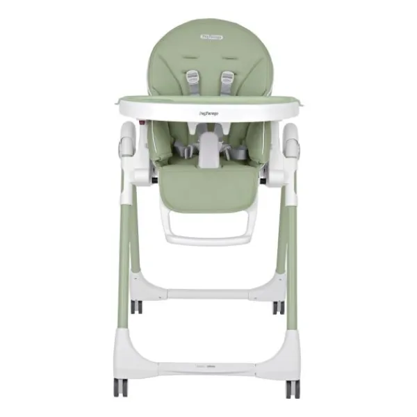 Peg-Pérego Peg Perego Kinderstoel - Prima Pappa Follow Me - Mint> Kunststof Kinderstoelen