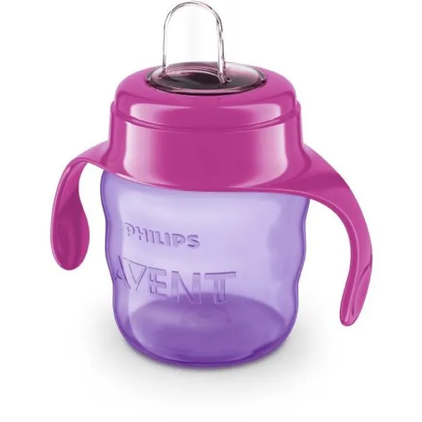 Philips Avent Beker Met Drinktuit 200ml Blauw SCF551/05> Bekers