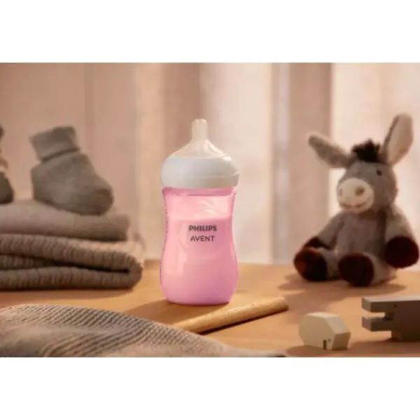 Philips Avent Fles Natural Response Roze 260ml> Flessen