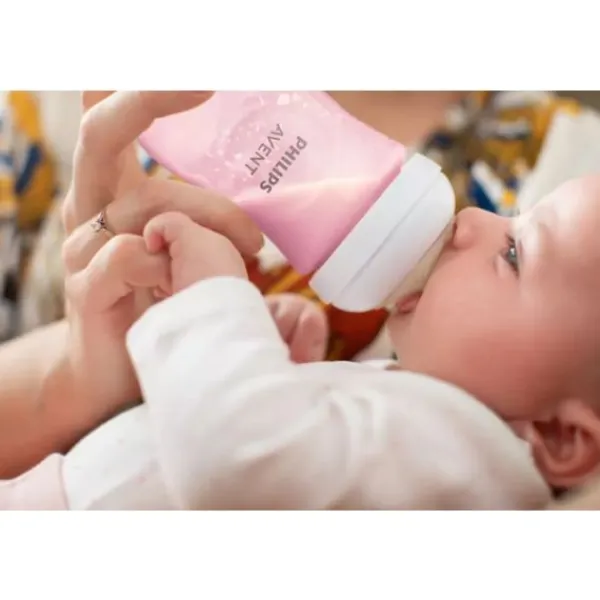 Philips Avent Fles Natural Response Roze 260ml> Flessen