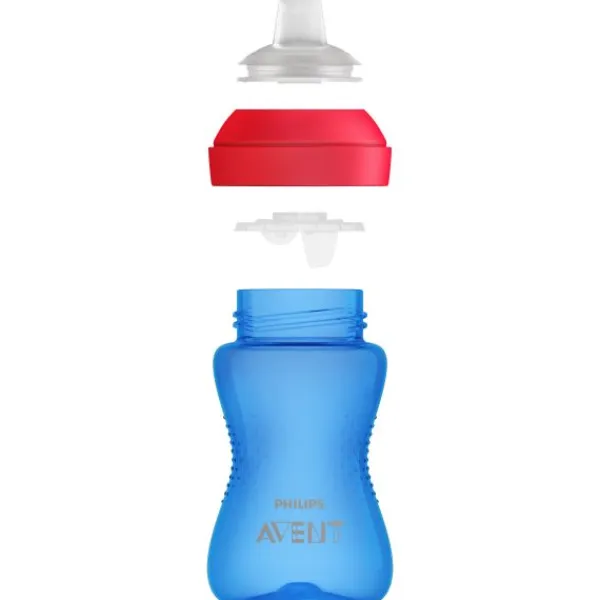 Philips Avent My Grippy Tuitbeker 300ml Paars SCF802/02> Bekers