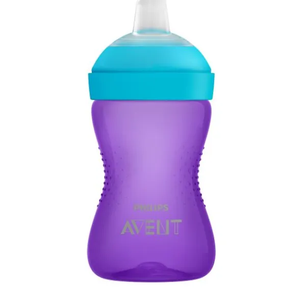 Philips Avent My Grippy Tuitbeker 300ml Paars SCF802/02> Bekers