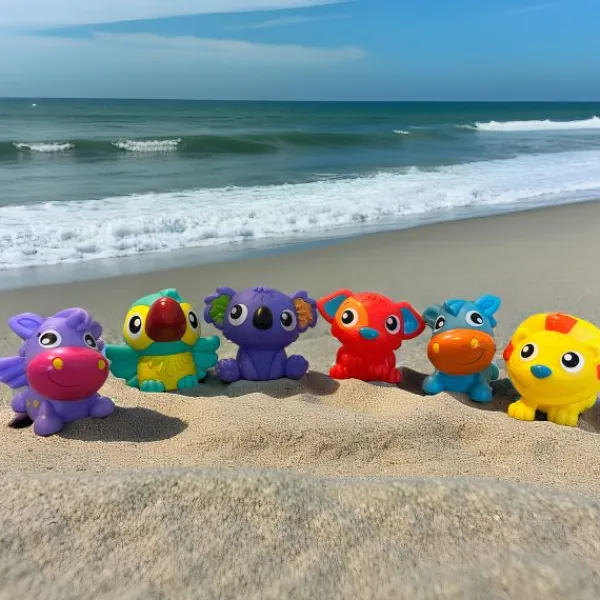 Playgro Badspeelgoed - First Fun Floaties - 8 Stuks> Badspeelgoed