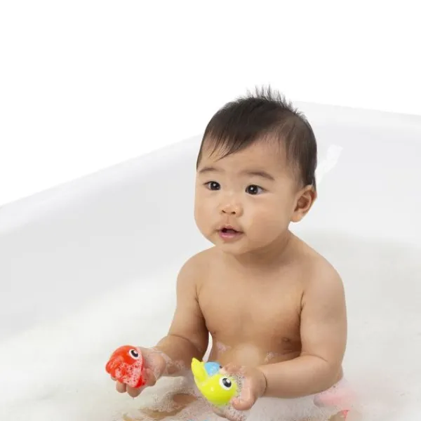 Playgro Badspeelgoed - Mini Marine Squirtees - 10 Stuks> Badspeelgoed