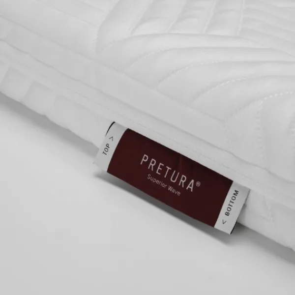 Pretura Matras Superior Wave HR35 / HR 50 40 x 80 cm 7 cm> Accessoires Wiegen|Junior Matrassen 70X140