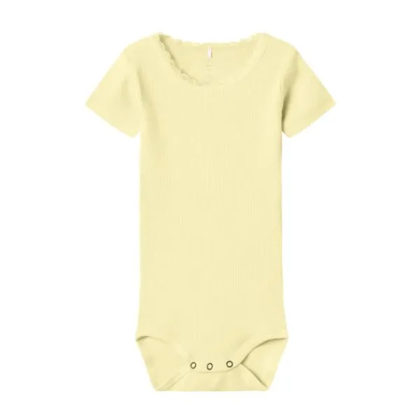 Producten5715716643100 Joyce Kessels Mijn Account Afmelden Andere acties PDF Vergelijk / Vertaal Clone Verwijderen Opslaan Name It Kab Lace Romper - Mt. 50 - Pastel Yellow> Rompertjes