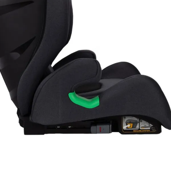 Puck Autostoel Enzo Groep 2/3 Donker Grijs Met Mesh> Autostoel Groep 2/3 (15-36Kg)|Autostoel Groep 1/2/3 (9-36Kg)