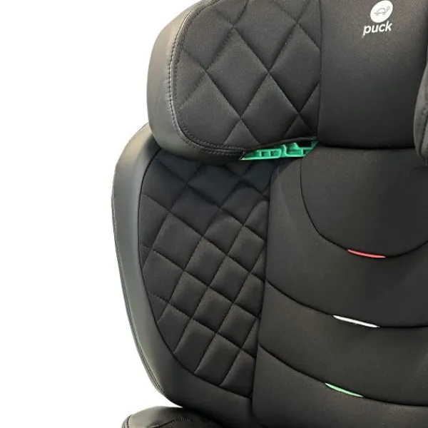 Puck Autostoel Enzo Groep 2/3 Donker Grijs Met Mesh> Autostoel Groep 2/3 (15-36Kg)|Autostoel Groep 1/2/3 (9-36Kg)