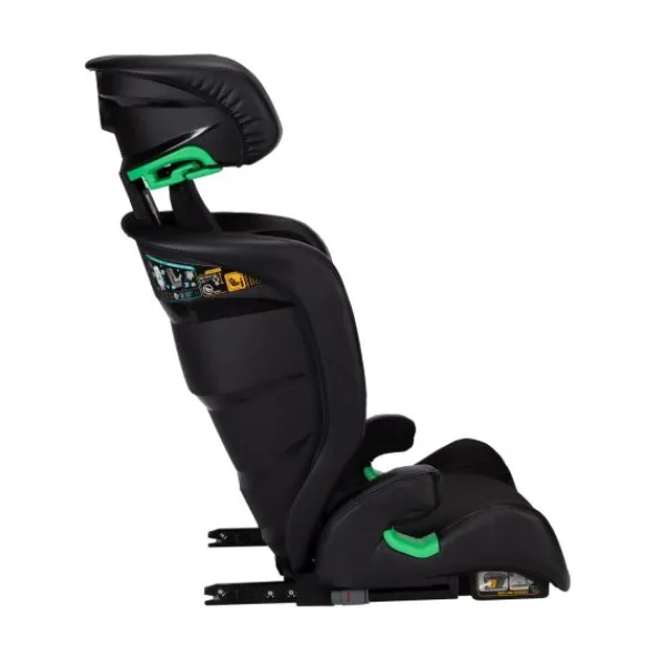 Puck Autostoel Enzo Groep 2/3 Donker Grijs Met Mesh> Autostoel Groep 2/3 (15-36Kg)|Autostoel Groep 1/2/3 (9-36Kg)
