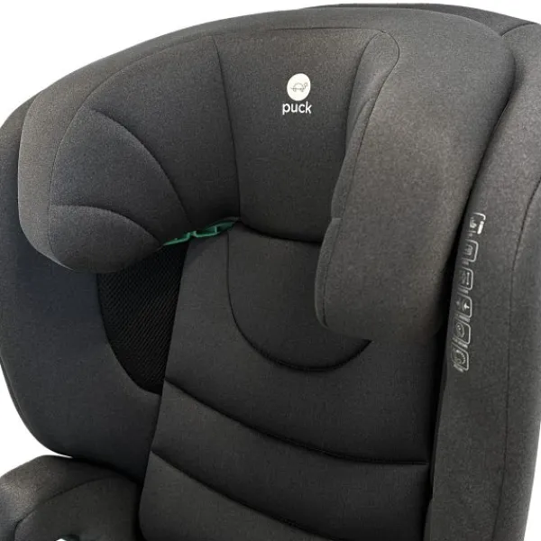 Puck Autostoel Enzo Groep 2/3 Donker Grijs Met Mesh> Autostoel Groep 2/3 (15-36Kg)|Autostoel Groep 1/2/3 (9-36Kg)