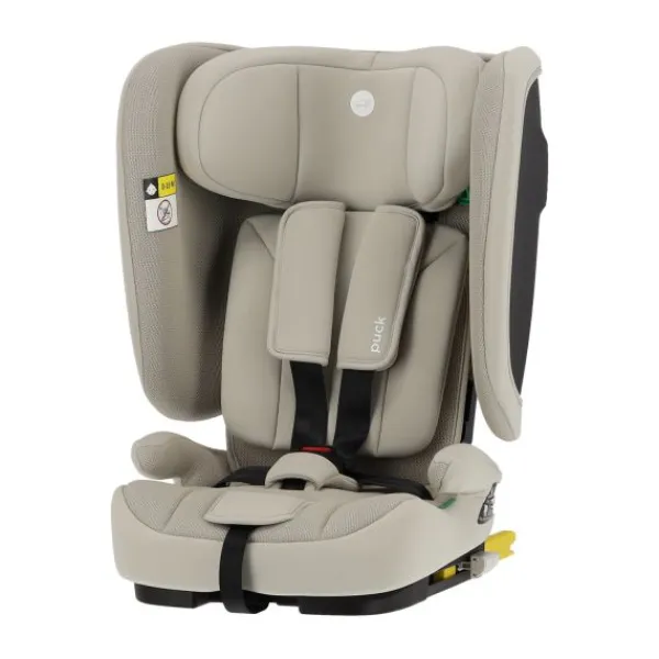 Puck autostoel JIM-black opvouwbaar Groep 1/2/3 (76-150 cm)> I-Size Autostoelen|Autostoel Groep 1/2/3 (9-36Kg)