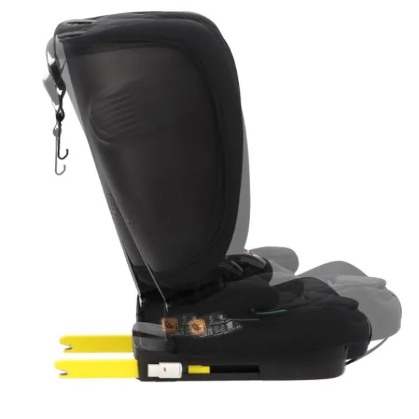 Puck autostoel JIM-black opvouwbaar Groep 1/2/3 (76-150 cm)> I-Size Autostoelen|Autostoel Groep 1/2/3 (9-36Kg)