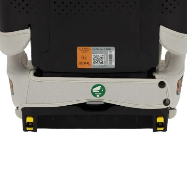 Puck autostoel JIM-black opvouwbaar Groep 1/2/3 (76-150 cm)> I-Size Autostoelen|Autostoel Groep 1/2/3 (9-36Kg)