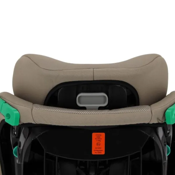 Puck autostoel Uno taupe (40-105cm) Gordelbevestiging> I-Size Autostoelen