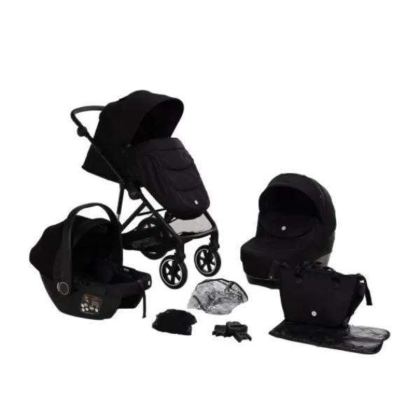 Puck Kinderwagen 3-in-1 Carl Grijs> Wandelwagens|Complete Kinderwagens