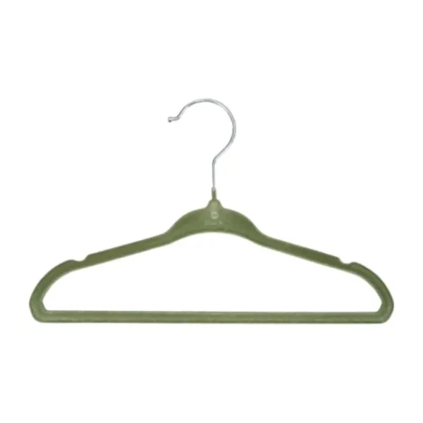Puck Kledinghanger Velours Ecru (48 stuks)> Kledinghangers