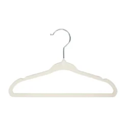 Puck Kledinghanger Velours Ecru (48 stuks)><noscript><img width=